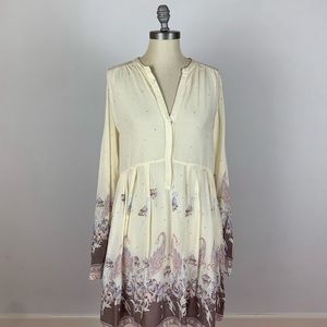 Free People floral print dress